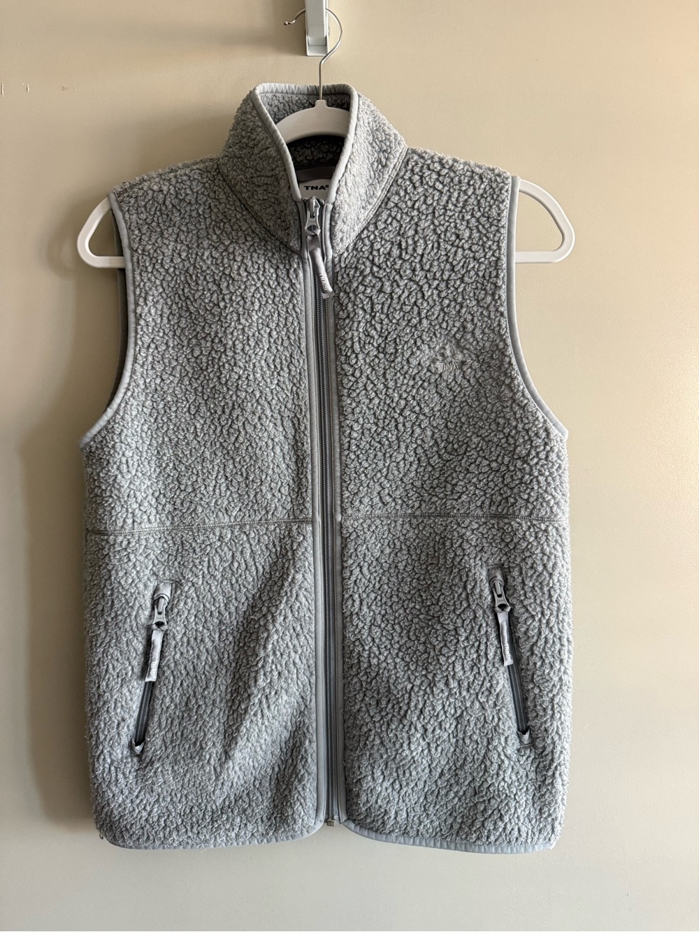 Aritzia Polartec Fleece Vest | Gray | size: Extra Small